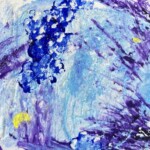 Blue and purpe 6 x 6